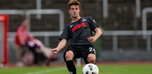 1. FC Köln; Lukas Klünter gab sein Startelfdebüt gegen Eintracht Frankfurt Lukas Klünter