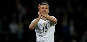 Lukas Podolski könnte deutscher Fußball-Botschafter werden Lukas Podolski