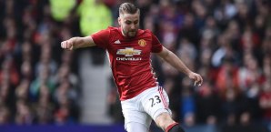 Luke Shaw kam in dieser Saison selten zum Einsatz Luke Shaw