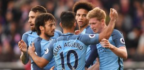Manchester City feierte in Southampton einen lange zähen, aber letztlich souveränen Sieg Manchester City