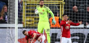 Manchester United lag lange Zeit vorn, bis zur 86. Minute Manchester United, Europa League