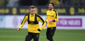 Marco Reus kehrt wohl erst am Wochenende in den Kader von Borussia Dortmund zurück Marco Reus