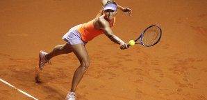 Maria Sharapova hat auch ihr zweites Match in Stuttgart gewonnen Maria Sharapova