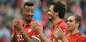 Mats Hummels und Jerome Boateng könnten am Dienstag in Madrid doch auflaufen Mats Hummels, Jerome Boateng