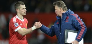 Morgan Schneiderlin war unter Louis van Gaal bei Manchester United nicht zufreiden Morgan Schneiderlin, Louis van Gaal