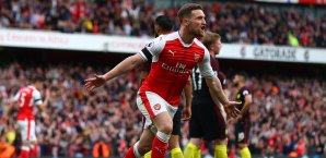 Mustafi traf zum 2:2 für Arsenal Mustafi
