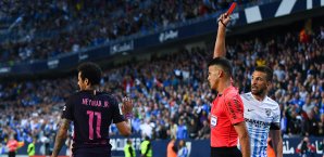 Neymar muss wegen seiner Rotsperre beim Clasico zuschauen Neymar