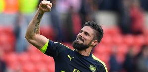Olivier Giroud hat seinen Vertrag erst kürzlich bis 2019 verlängert Olivier Giroud