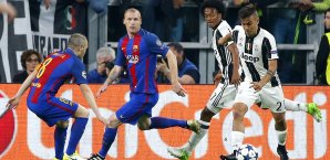 Paolo Dybala entschied das Hinspiel mit einem Doppelpack Paulo Dybala