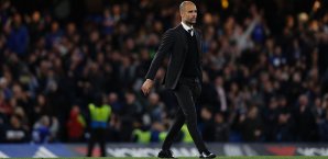 Pep Guardiola hat noch zwei weitere Jahre Vertrag bei Manchester City Pep Guardiola