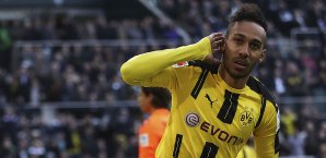 Pierre-Emerick Aubameyang wird unter anderem von PSG umworben Pierre-Emerick Aubameyang