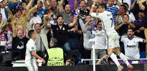 Cristiano Ronaldo war der gefeierte Mann im Bernabeu Real-Bayern