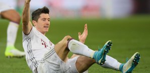 Robert Lewandowski könnte den Kracher gegen Dortmund verpassen Robert Lewandowski