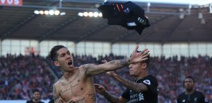 Roberto Firmino wurde erneut wegen seines Torjubels verwarnt Roberto Firmino