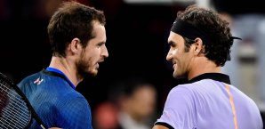 Für Federer-Foundation: Duell Federer-Murray bringt 1,3 Millionen Euro ein Roger Federer, Andy Murray, Tennis