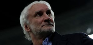 Rudi Völler muss mit Bayer Leverkusen derzeit um die Teilnahme an der Europa League zittern Rudi Völler