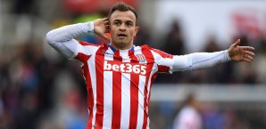 Xherdan Shaqiri machte für Stoke City den Deckel drauf Stoke City