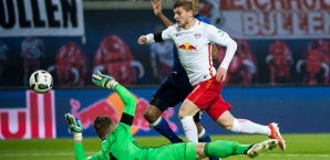 Timo Werners Schwalbe haben die Schalker Fans nicht vergessen Timo Werner