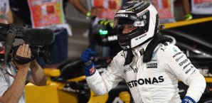 Valtteri Bottas sicherte sich die Pole Position in Bahrain Valtteri Bottas