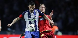 Vedad Ibisevic war mit der Schiedsrichter-Leistung gegen Hoffenheim nicht zufrieden Vedad Ibisevic