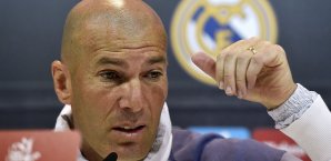 Zinedine Zidane erklärt seine Taktik im Clasico Zinedine Zidane, Real Madrid