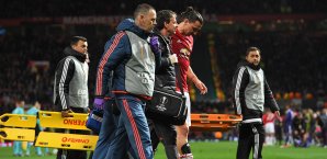 Zlatan Ibrahimovic verletzte sich schwer am Knie Zlatan Ibrahimovic