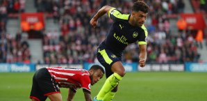 Oxlade-Chamberlain nimmt im neuen System des FC Arsenal eine wichtige Rolle ein Alex Oxlade-Chamberlain