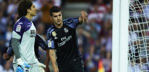 Alvaro Morata erzielte dieses Saison in der Liga 15 Treffer für Real Madrid Alvaro Morata