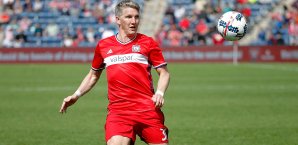 Bastian Schweinsteiger steht mit Chicago Fire auf dem zweiten Tabellenplatz Bastian Schweinsteiger