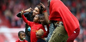 Sturridge und seine Familie fühlen sich in Liverpool sichtlich wohl Daniel Sturridge