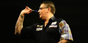 Gary Anderson hat in Dubai ein Ausrufezeichen gesetzt Gary Anderson