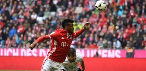 Der FC Bayern baut in Zukunft auf Kingsley Coman Kingsley Coman