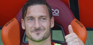 Offenbar hat Totti vom Fußball noch nicht genug