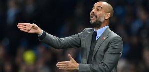 Pep Guardiola ist seit 2016 Trainer von Manchester City