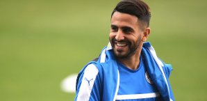 Riyad Mahrez spielt seit 2014 für Leicester City
