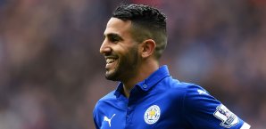 Riyad Mahrez spielt seit 2014 für Leicester City