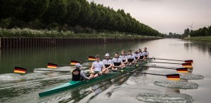 Deutscher-Achter holt EM-Gold Rudern