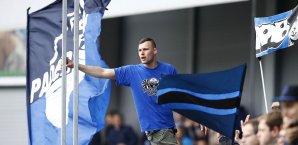 Die Fans des SC Paderborn mussten erst vergangene Woche den Abstieg in die Regionalliga verkraften SC Paderborn