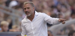 Thorsten Fink war nach der Niederlage gegen RB Salzburg nicht gut zu sprechen Thorsten Fink