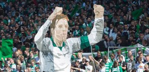 Die Bremer Fans fallen nicht nur mit schicken Choreos auf Werder Bremen