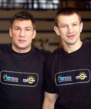 Dariusz Michalczewski (li.) und Tomasz Adamek
