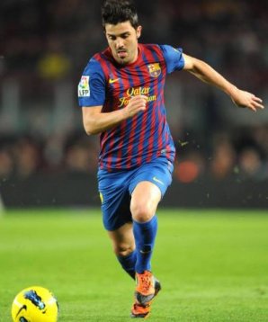 Villa, Barcelona, Spanien, EM 2012