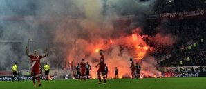 Hertha,düsseldorf,relegation,bundesliga,randale,pyros