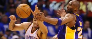 NBA,Playoffs,Lakers,Thunder,bryant,sefolosha