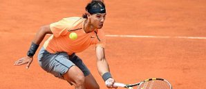 Rafael Nadal, David Ferrer und Novak Djokovic Rom