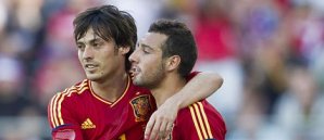 Spanien, David Silva, Santiago Cazorla, EM, Testspiel, Serbien