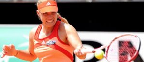 tennis,wta,rom,kerber,sharapova