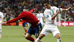 Em 2012, Spanien, Portugal, Halbfinale