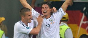 Gomez, Podolski, Deutschland, Portugal, EM 2012