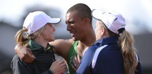 leichtathletik,zehnkampf,ashton eaton,jubel,weltrekord